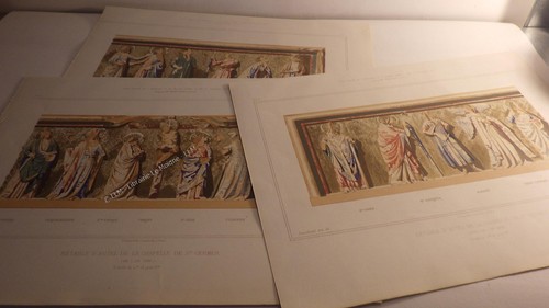 1855 retable autel - autel, chapelle