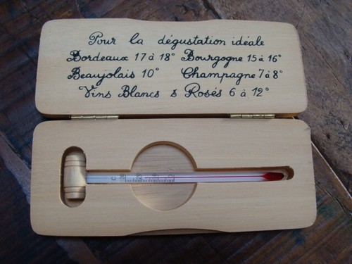 Thermomètre vin neuf - à,