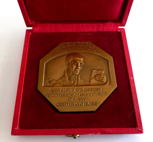 Medaille bronze caisse epargne - medaille,