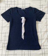 T-shirt femme bleu marine