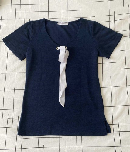 Shirt femme bleu - t-shirt,