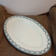 Plat Ovale Ancien En Terre de