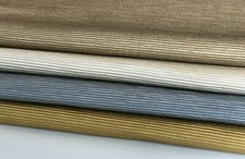 Tissu coton soie motif plis