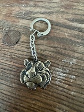 PORTE CLES PETROLIER METAL TETE TIGRE  ESSO