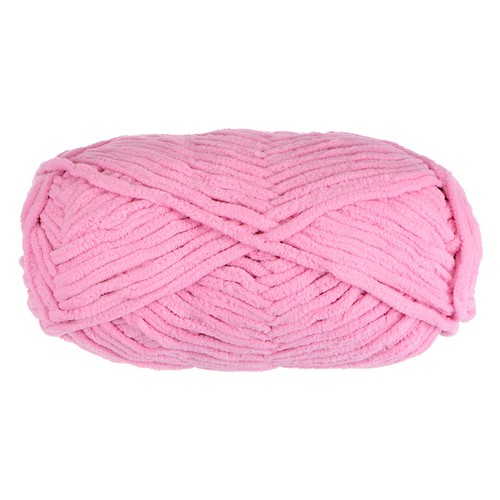 Pelote laine chenille 68m - de,