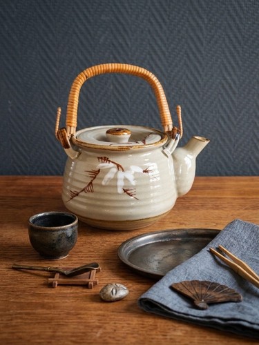 Théière japonaise vintage - théière,