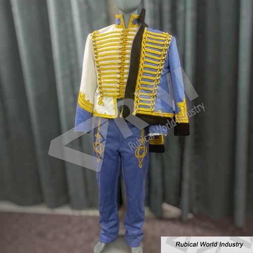 Hussar uniform white blue - hussar,