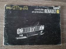 Notice d'utilisation Renault 6