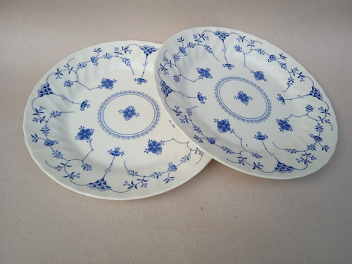 Duo grandes assiettes plates - 2,