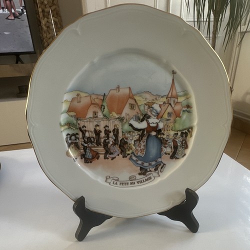 Lot assiette kanterbrau - assiette,