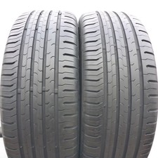 195 55 15 2x CONTINENTAL 195/55 R15 85V EcoContact5 Pneus D'Été 2018 6-6,2mm