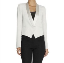 Vanessa Bruno White Stone Silk