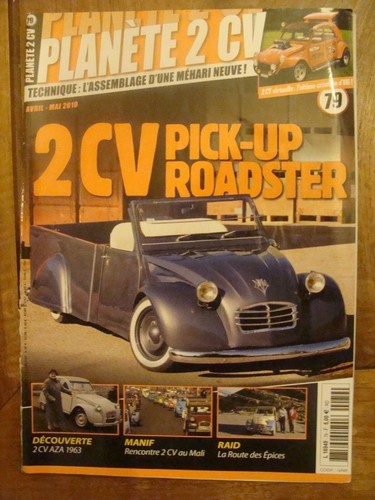 Revue planète 2cv 2 cv - revue,