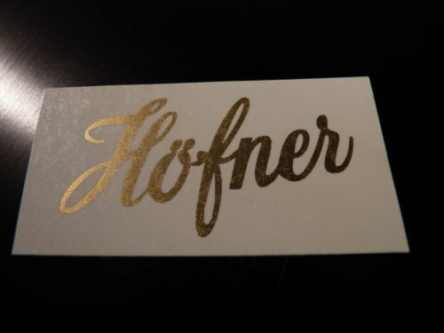 Hofner vintage guitar - vintage,