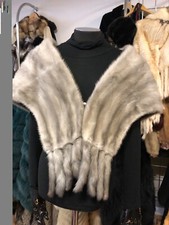 Nerzstola Vison Gris Écharpe