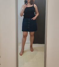 Jupe en jean Camaïeu comme neuve Taille M