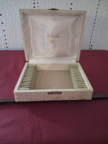 Coffret écrin vide gris - écrin,