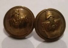 Lot 2 Boutons MAURICE BOURDON - PARIS - petit module 16mm Génie Armée Française