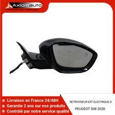 ?? RETROVISEUR EXTERIEUR ELECTRIQUE DROIT PEUGEOT 508 2010- ➤982223099V ♻️