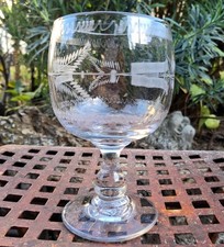 Grand Verre de mariage ancien