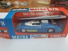 voitures miniatures 1/43 MATRA