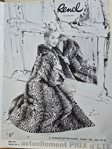 1957 women renel - 1957, fourrures
