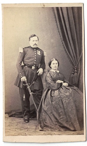 Cdv card old - card,