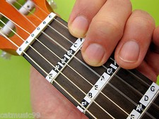 guitare Note AUTOCOLLANTS 3/4