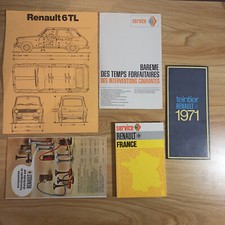 Papiers anciens Renault 6TL