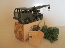 DINKY 806 826 FRANCE BERLIET WRECKER MILITARY TRUCK MIB 9 EN BOITE  SO NICE LOOK