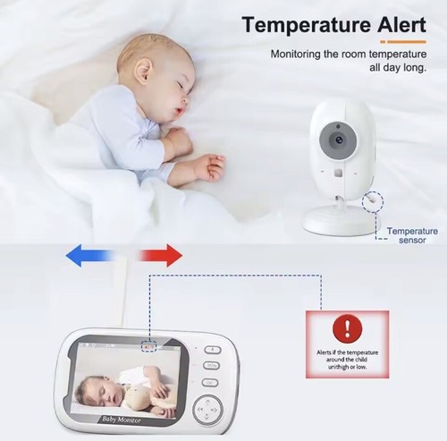 Babyphone vidéo avec - 3.5g,