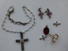 lot bijoux croix religieux tbé