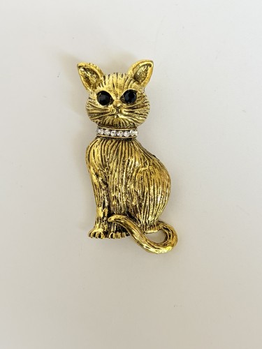 Broche chat métal - broche,