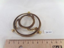 ancienne Griffe en laiton à trou de 28 mm pour abat jour à collerette (DFF11)