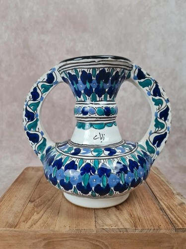 Vase artisanal faïence - artisanal, en