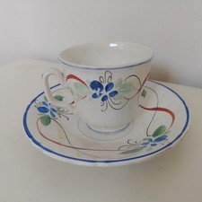 Tasse et sous tasse Jules Vieillard & Cie Bordeaux
