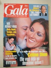 ➤ Magazine Gala n° 420 du 28 juin 2001 - CÉLINE DION : ELLE VEUT UN 2ème ENFANT