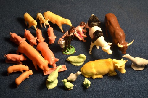 Lot figurines animaux vie la - lot,
