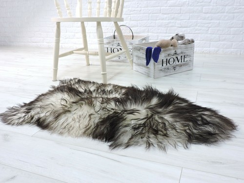 Peau mouton tapis - peau,