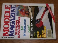 $$$ Revue Modele Magazine N°445 Sky Baby  Clou  FITEM  Cht du monde vol electriq