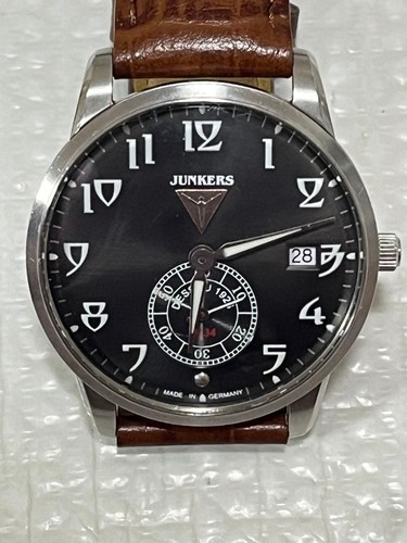 Junkers w34 quartz black - junkers, dial