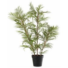 Plante Artificielle "Palmier en Pot" 108cm Vert