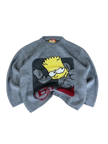 Pull rare gris bart simpson - pull,