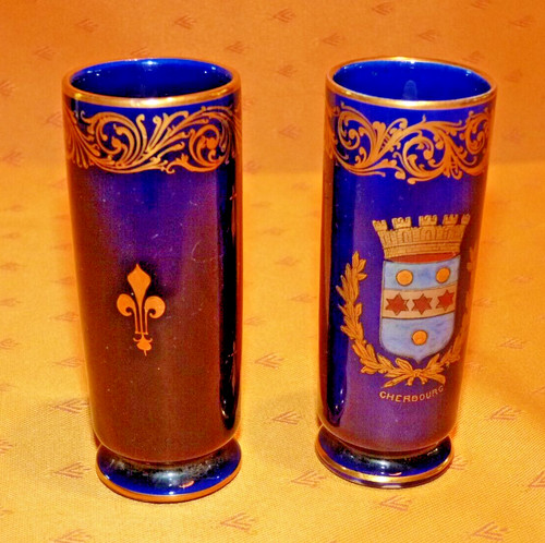 Petits vases rouleau - petits, blason
