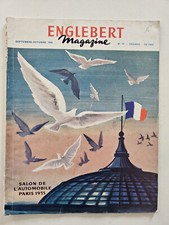ENGLEBERT MAGAZINE #79 septembre octobre 1955 salon de l'automobile Paris 1955
