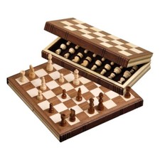 Jeu D'Échecs - Échecs De Voyage - Forme De Livre - Standard - Largeur 30 Cm