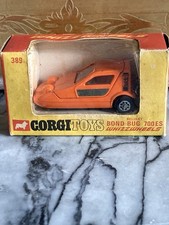 RARE Corgi Toys Whizzwheels "Reliant Bond Bug 700 ES"