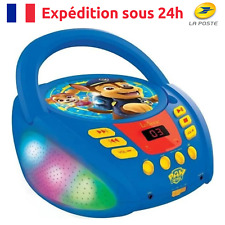 Lecteur CD Bluetooth en Plastique avec Effet Lumineux pour les Enfants