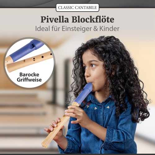 Flute bec soprano bois - bec,
