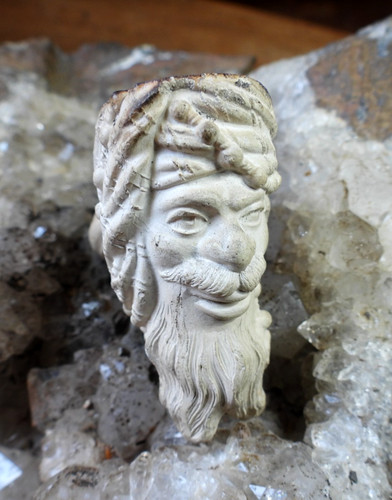 Pipe gambier terre cuite - pipe,